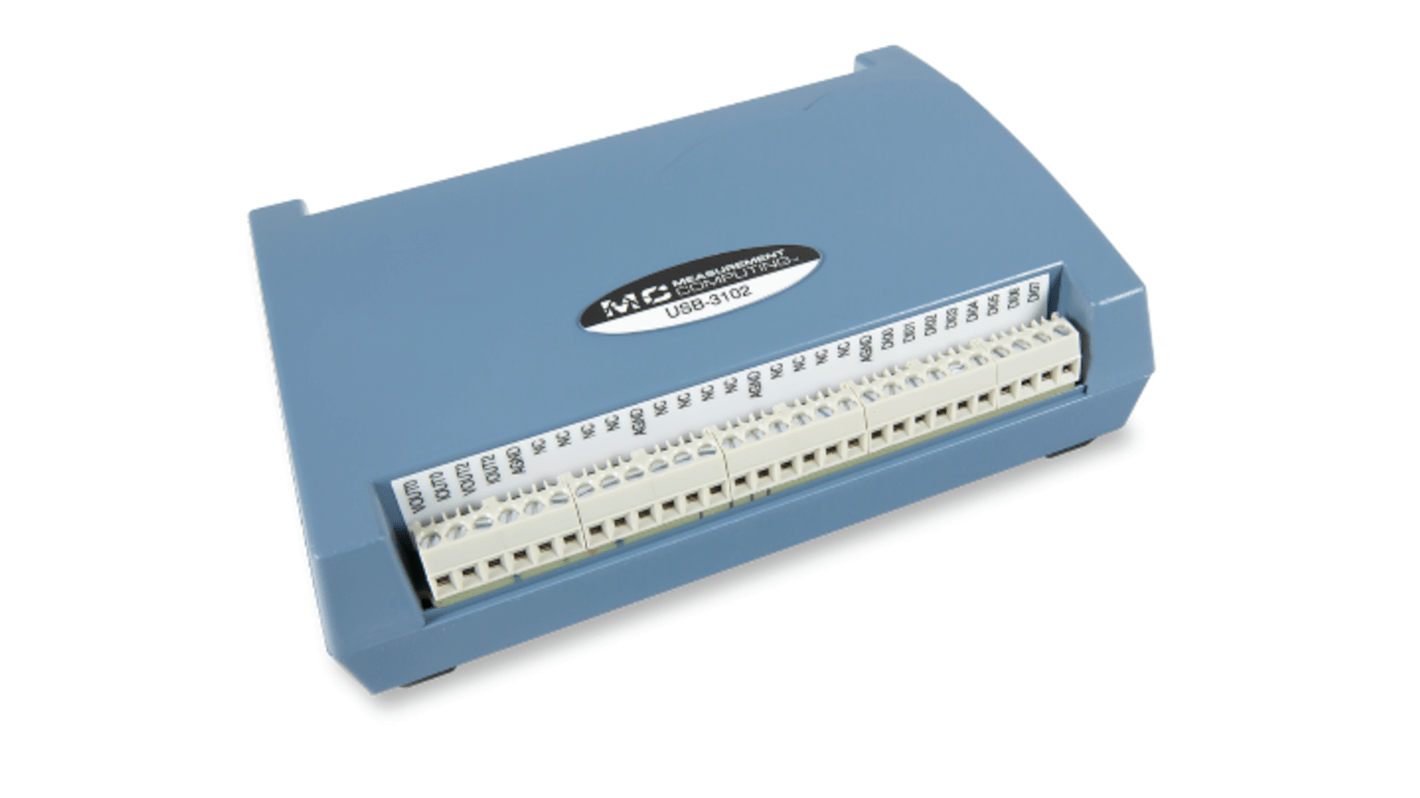 Digilent MCC USB-3114 Data Acquisition, 16 Channel(s), USB, 100sps, 16 bits