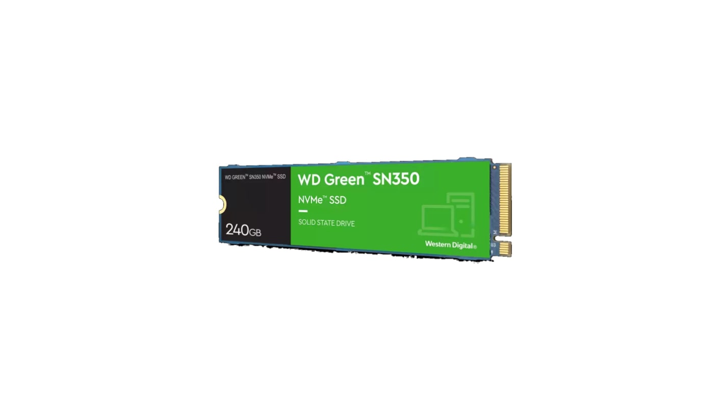 Western Digital WD GREEN SN350 NVMe SSD M.2 2280 240 GB Internal Hard Disk Drive