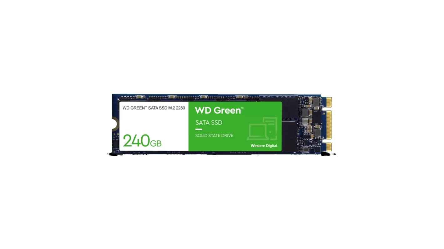 WDS240G3G0B Western Digital WD GREEN SATA SSD M.2 2280 240 GB Internal Hard Disk Drive RS