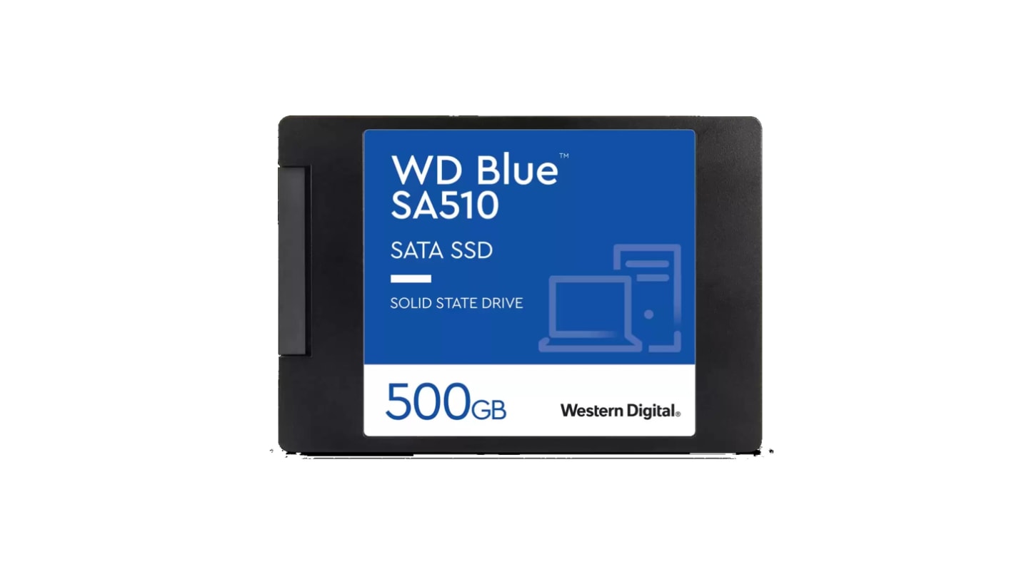 WDS500G3B0A Western Digital WD BLUE 3D NAND SATA 2 5 Zoll Intern Festplattenlaufwerk SATA III Industrieausfuhrung 500 GB SSD RS