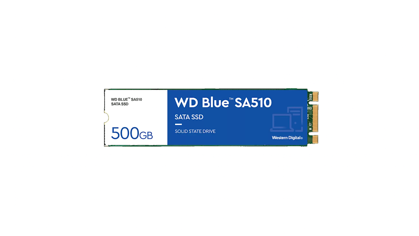 Disco duro SSD interno M.2 (2280) Western Digital de 500 GB, SATA III, para aplicaciones industriales