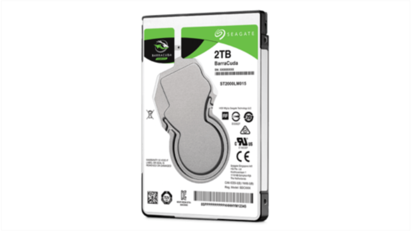 Seagate BARRACUDA 2.5" 2 TB Internal Hard Disk Drive