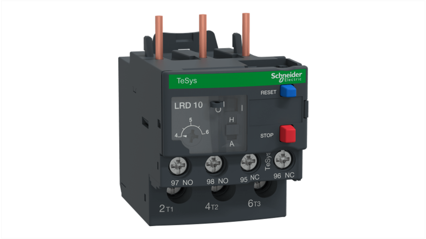 Schneider Electric 熱動過負荷リレー TeSysシリーズ, 4 → 6 A