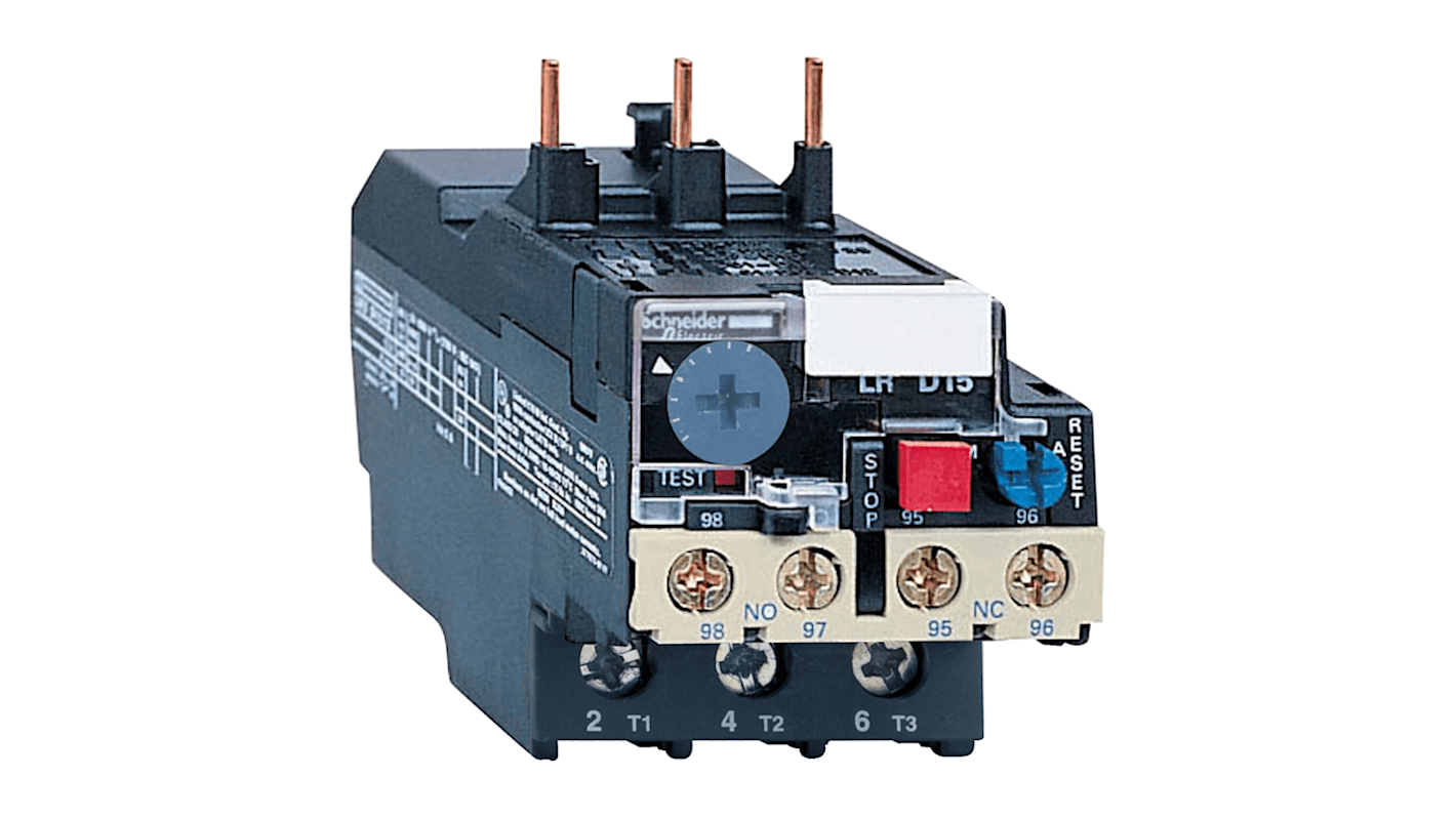 Schneider Electric Thermal Overload Relay 1 NO + 1 NC, 25 → 32 A F.L.C, 5 A Contact Rating, TeSys