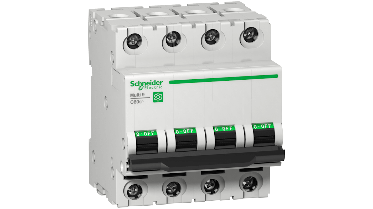 Mini interruttore automatico MCB Schneider Electric 4P 16A, Tipo B