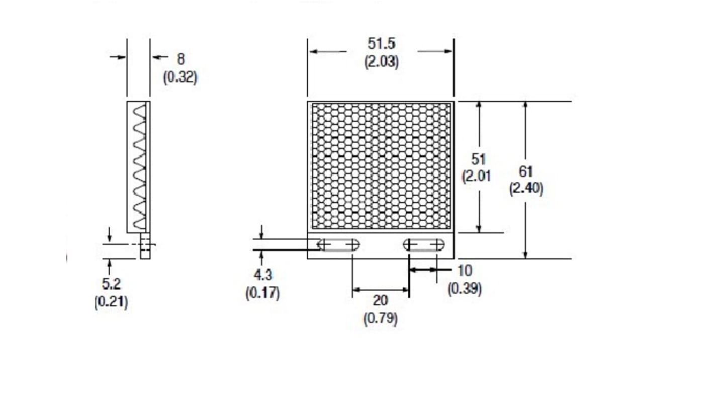 Allen Bradley 92-109 LED Reflector