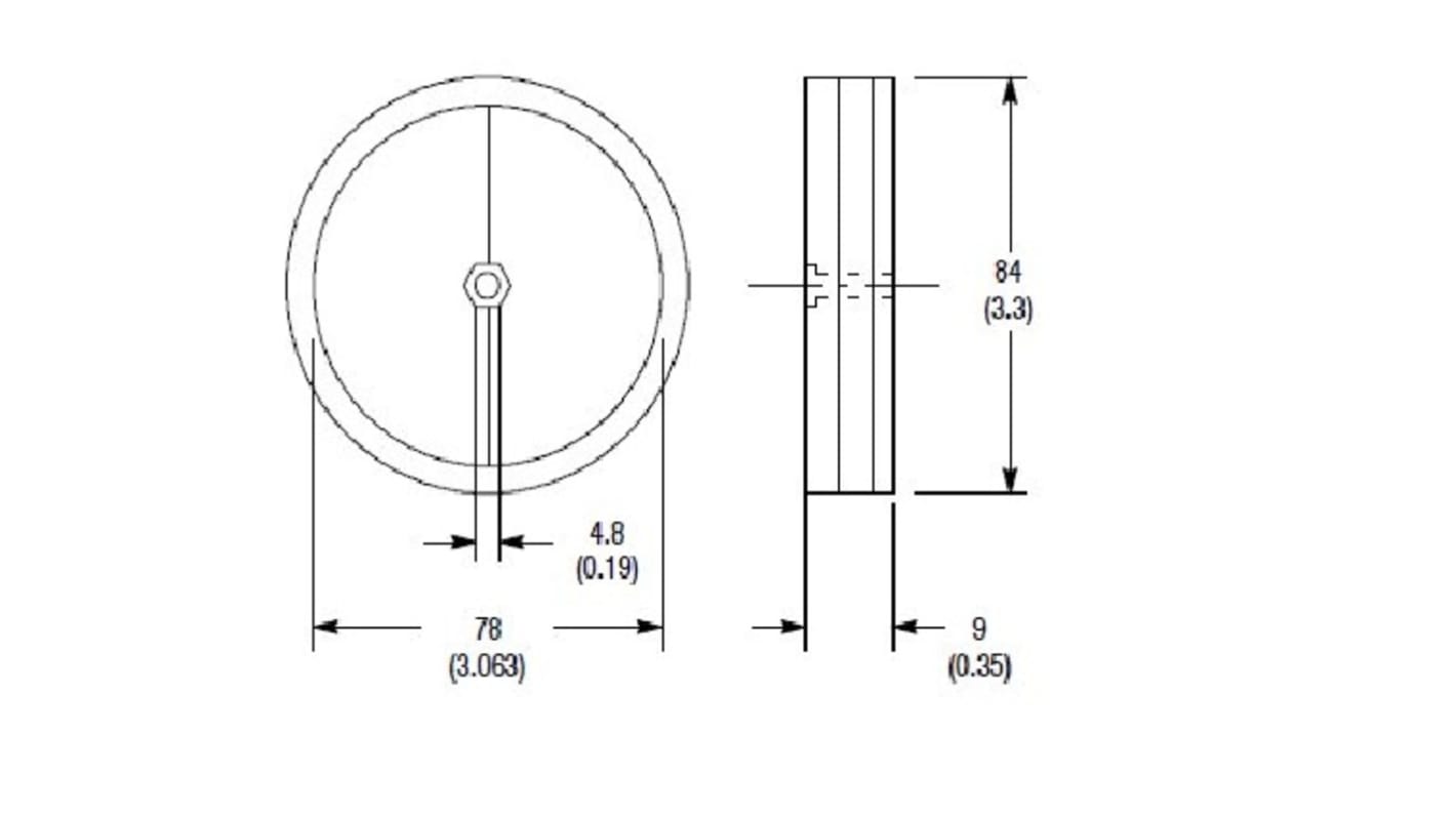 Riflettore a LED Rockwell Automation 92-39 Rotonda