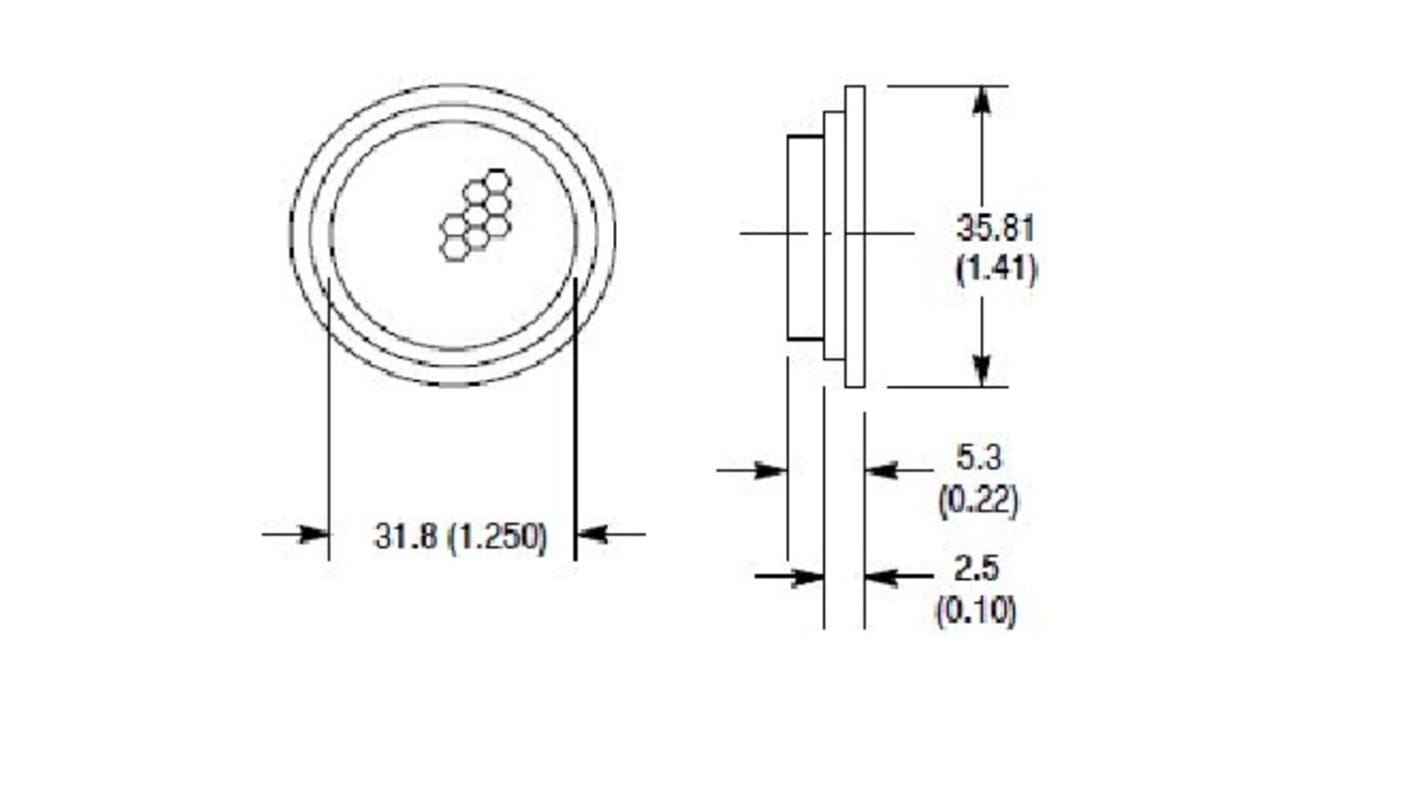 Riflettore a LED Rockwell Automation 92-47 Rotonda