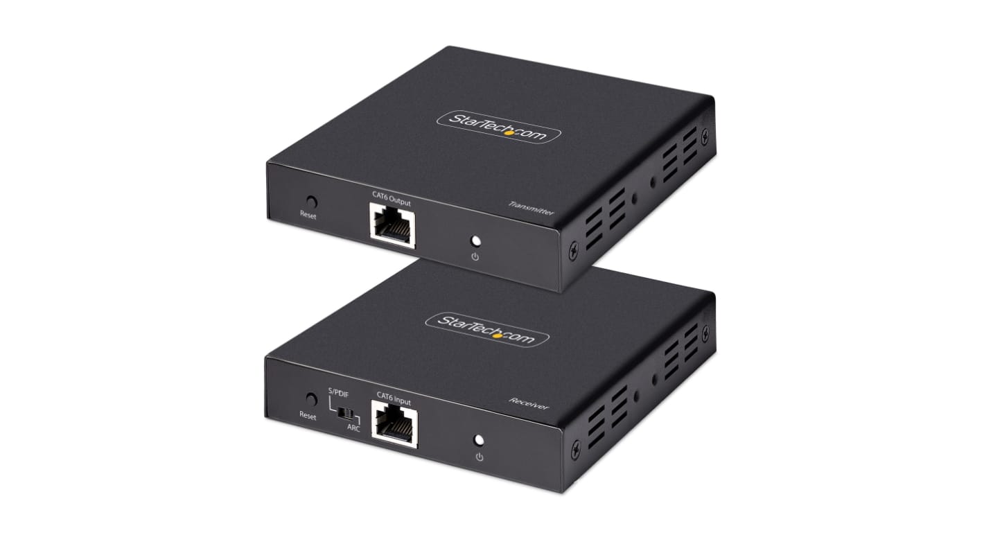 StarTech.com HDMI over CAT 5, CAT 6 Receiver, Transmitter 70m, 3840x2160 Maximum Resolution