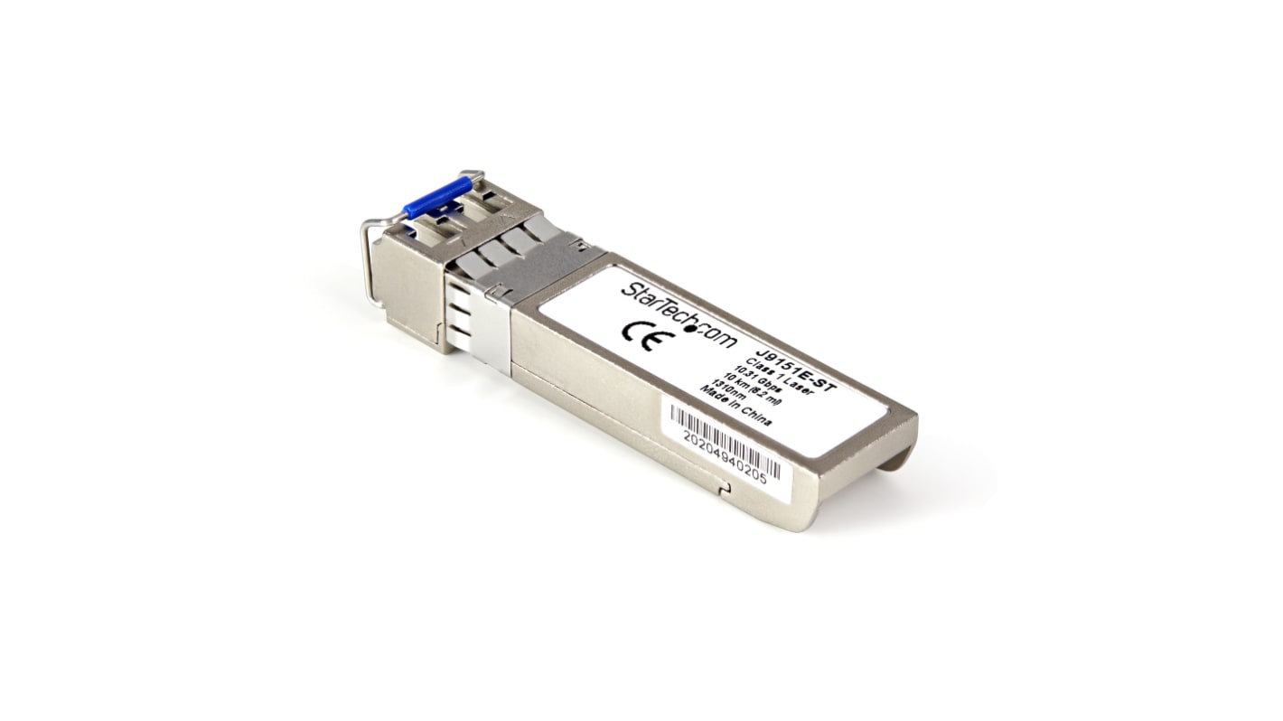 StarTech.com HP Compatible LC Single Mode Transceiver Module, Full Duplex, 10000Mbit/s