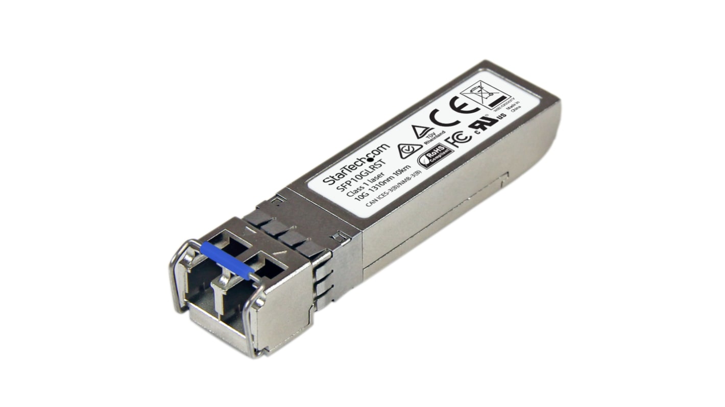 StarTech.com Cisco Compatible LC Single Mode Transceiver Module, Full Duplex, 10000Mbit/s