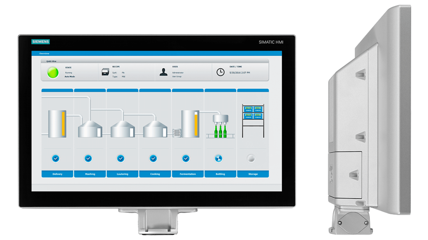 Terminal HMI TP1900 Comfort PRO SIMATIC Siemens, TFT, 15,6 pouces, 1366 x 768