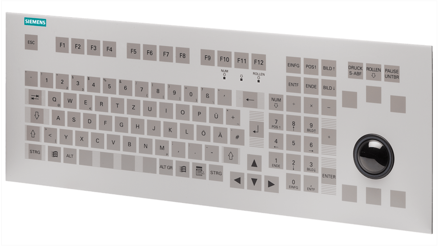 シーメンス HMIエンクロージャ, キーボード, SIMATIC HMI用, 6GF67103BG