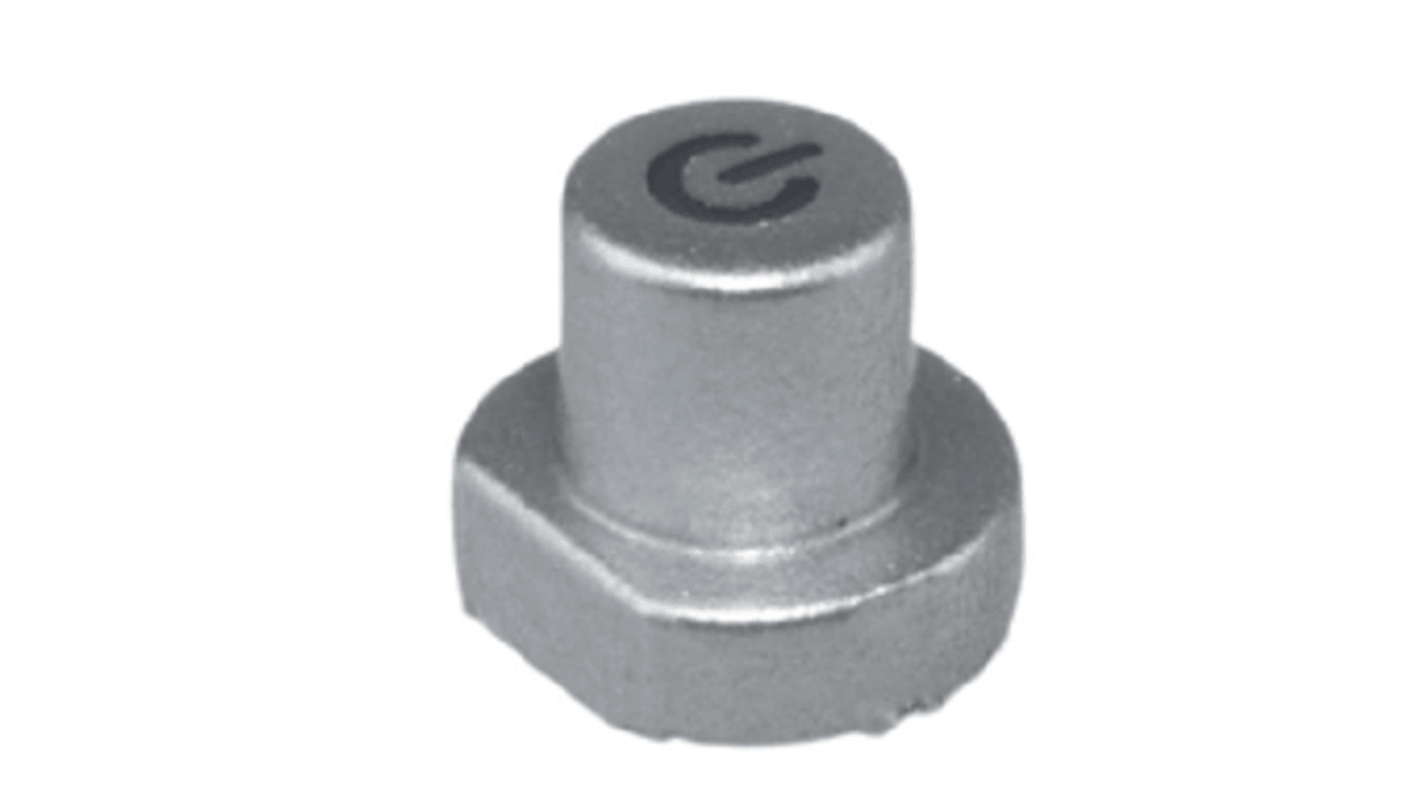 C & K Metallic Tactile Switch Cap for ITS Series, 400ECA01E