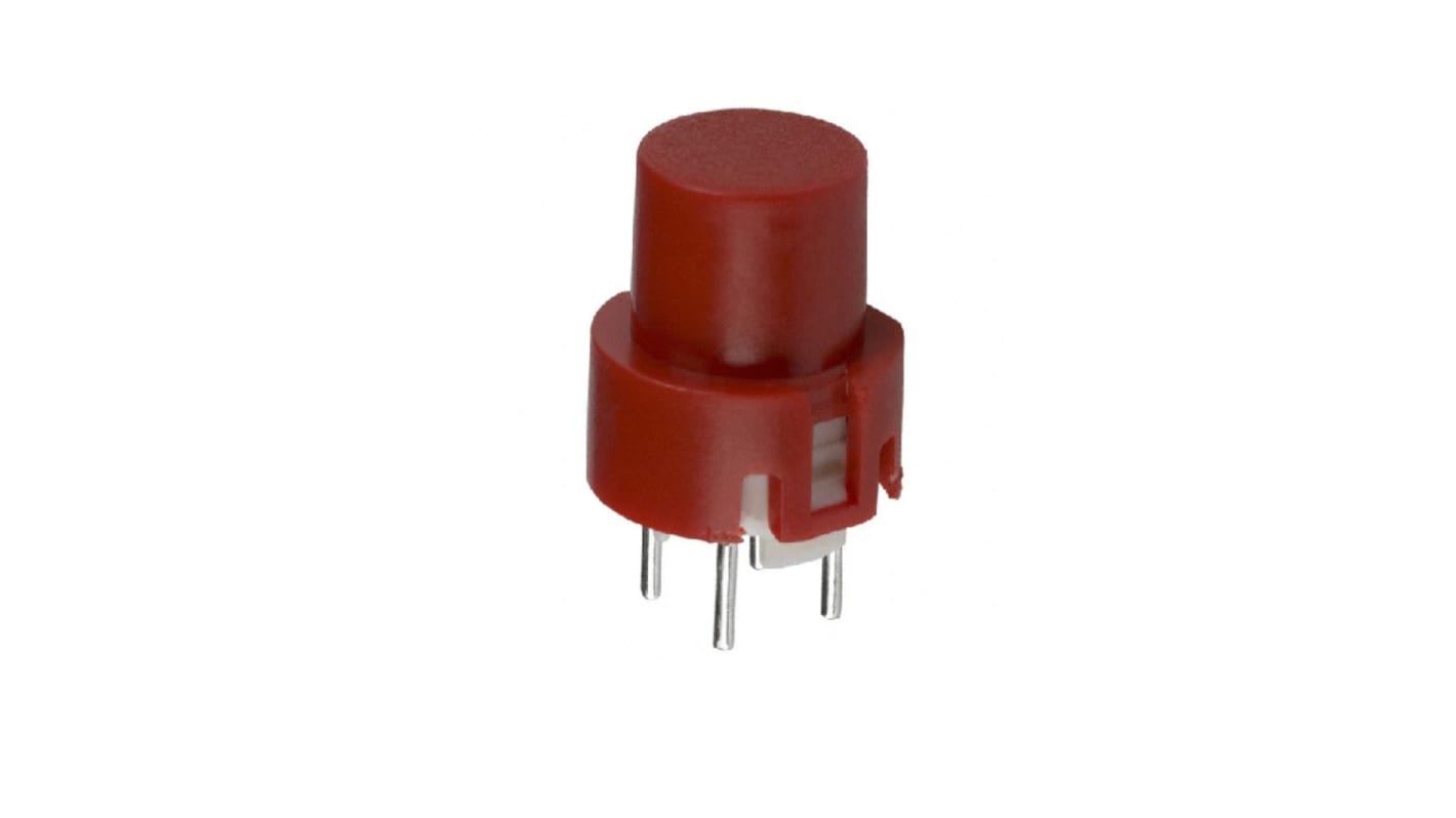 C & K 按钮开关, PCB安装, 关-开操作, 单刀双掷, IP40, D6R系列