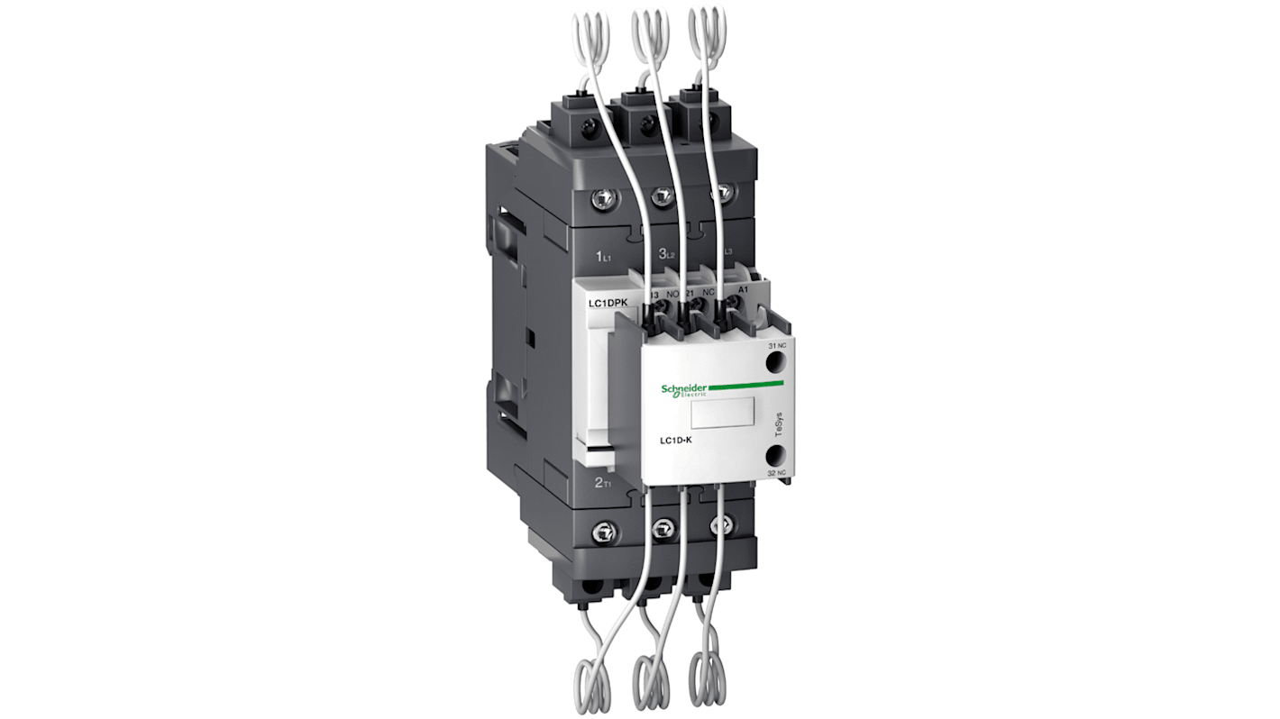 Schneider Electric TeSys D LC1D Leistungsschütz, 3 -polig 1 Schließer, 1 Öffner Wechslerkontakt