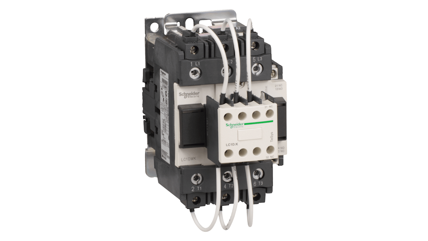 Stycznik 230 V Schneider Electric styki: 3 12 A 1 NO + 1 NC LC1DWK12P5
