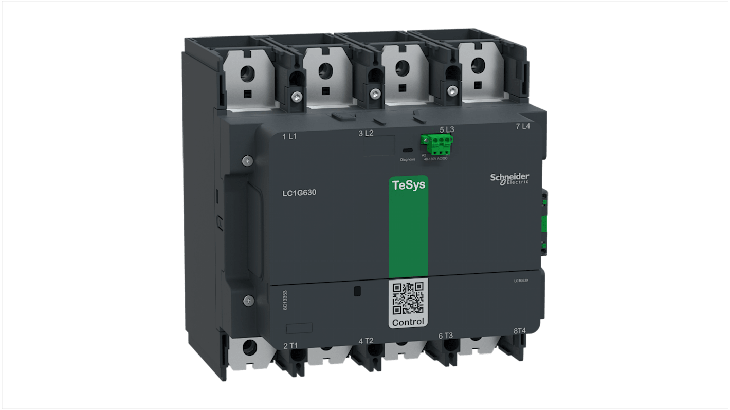 Stycznik 48 →130 V Schneider Electric styki: 4 1,05 kA 1 NO + 1 NC LC1G8004EHEN