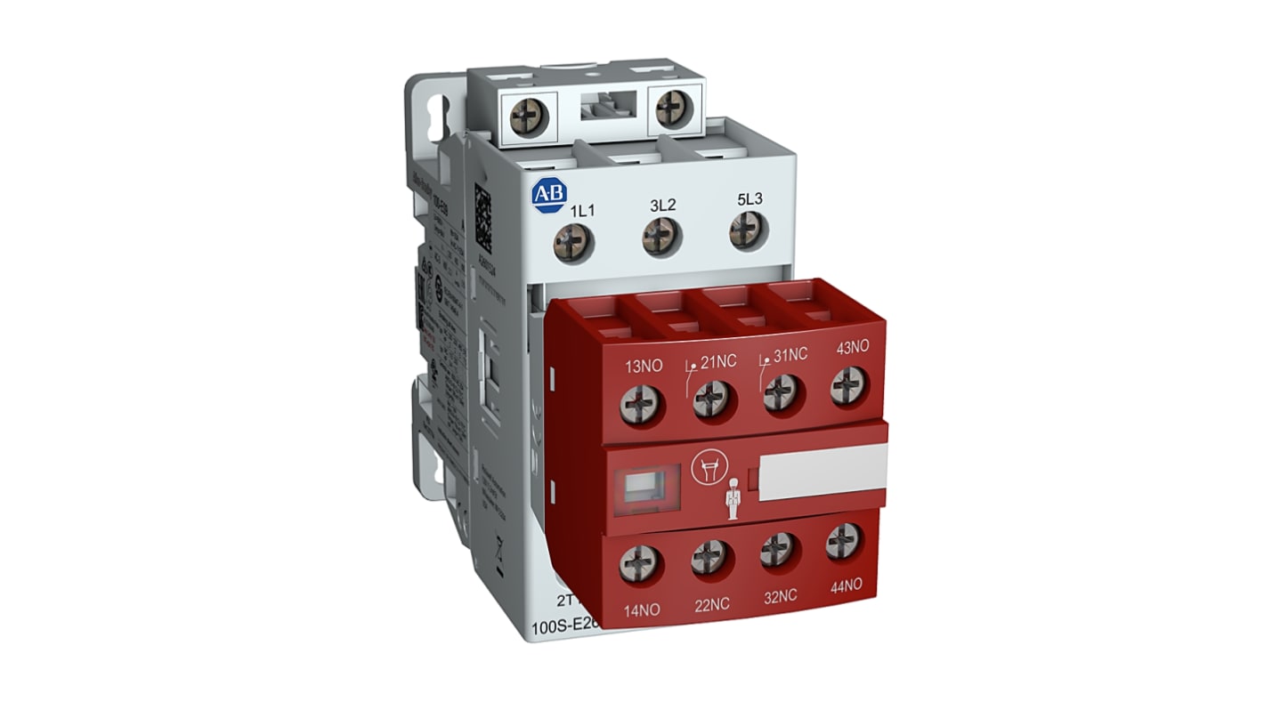 Stycznik 24 → 60 V wstrzykiwacza Allen Bradley styki: 3 32 A 4NC 100S-E30EJ04C