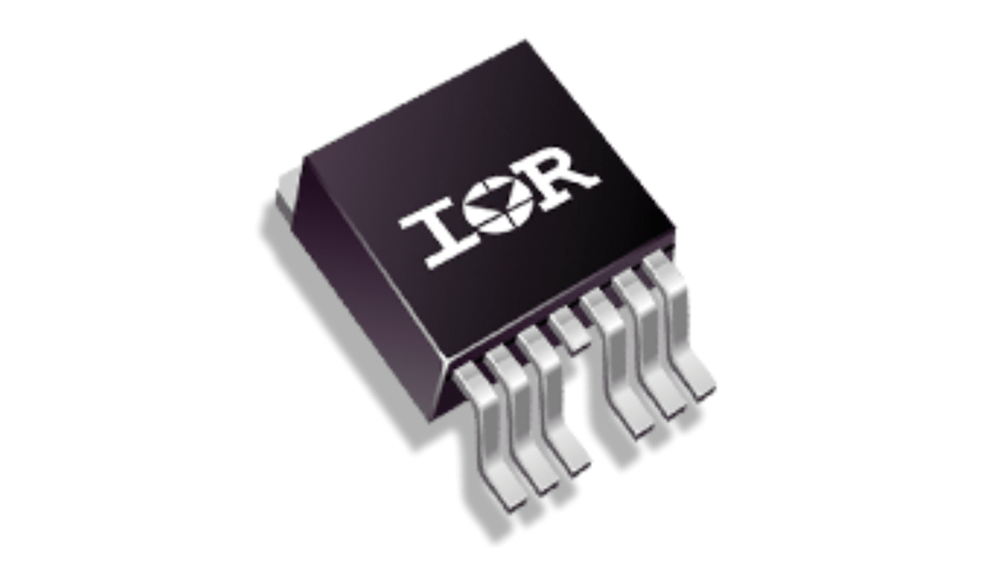 MOSFET Infineon IRFS7437TRL7PP, VDSS 40 V, ID 295 A, D2PAK-7 contactos