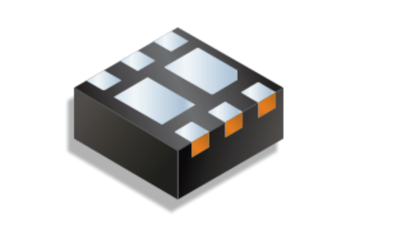 Infineon N沟道MOS管, Vds=20 V, 3.4 A, DFN2020, 贴片安装, HEXFET系列