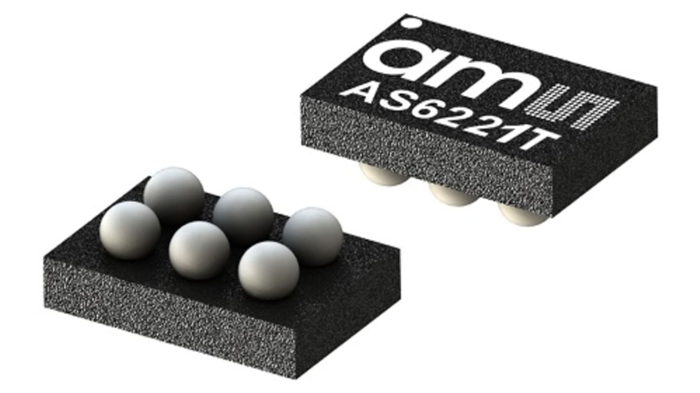 ams OSRAM Temperature & Humidity Sensor, Analogue Output, Surface Mount, I2C, 0.09°C