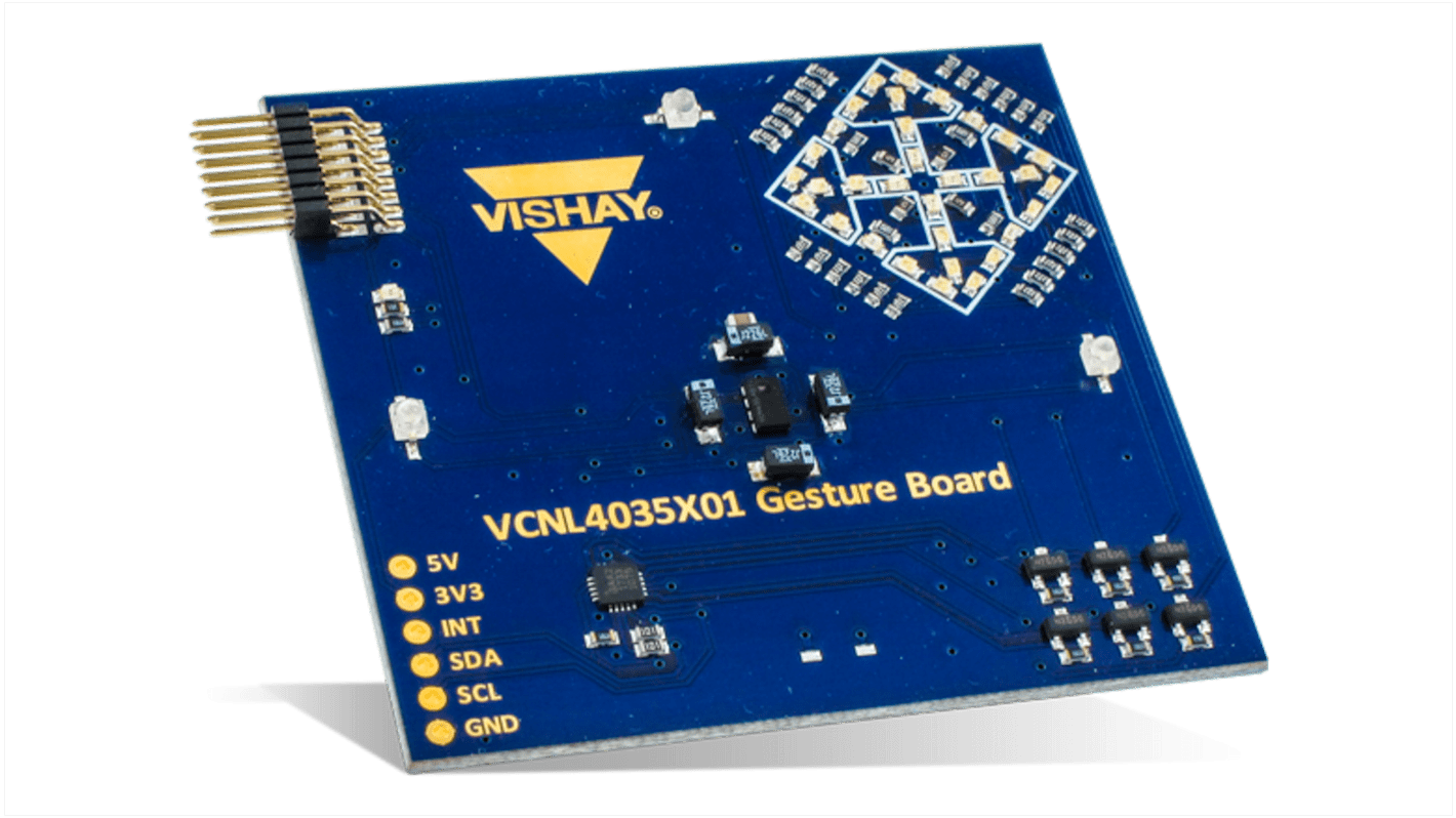 Kit de evaluación Óptico Vishay - VCNL4035X01-GES-SB, para usar con VCNL4035X01-GES-SB