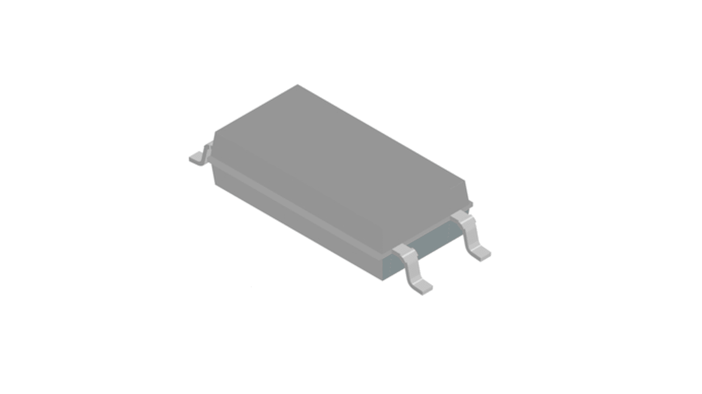 Vishay, VOL628A Phototransistor Output Optocoupler, Surface Mount, 4-Pin LSOP