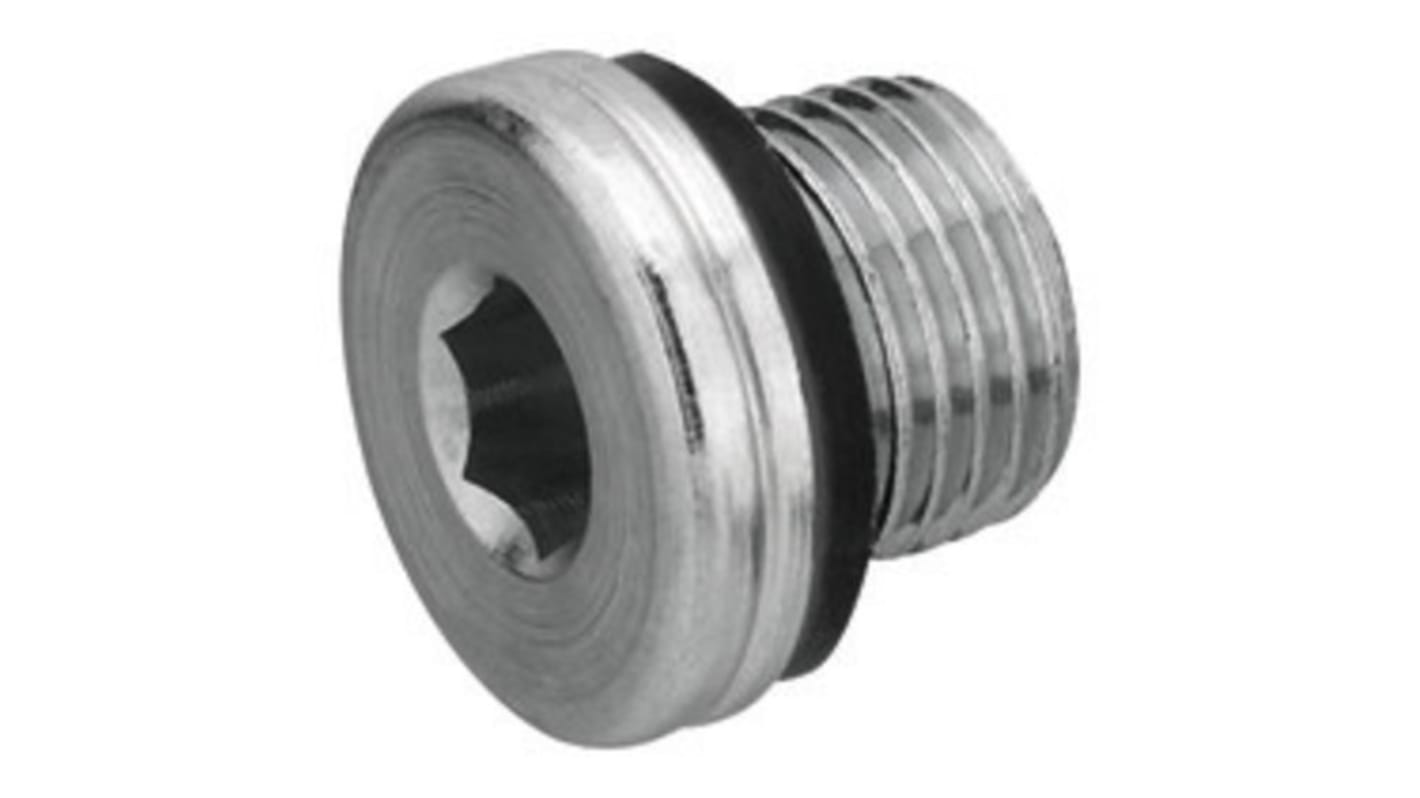 EMERSON ? AVENTICS G 1/2 Galvanized Steel Blanking Plug