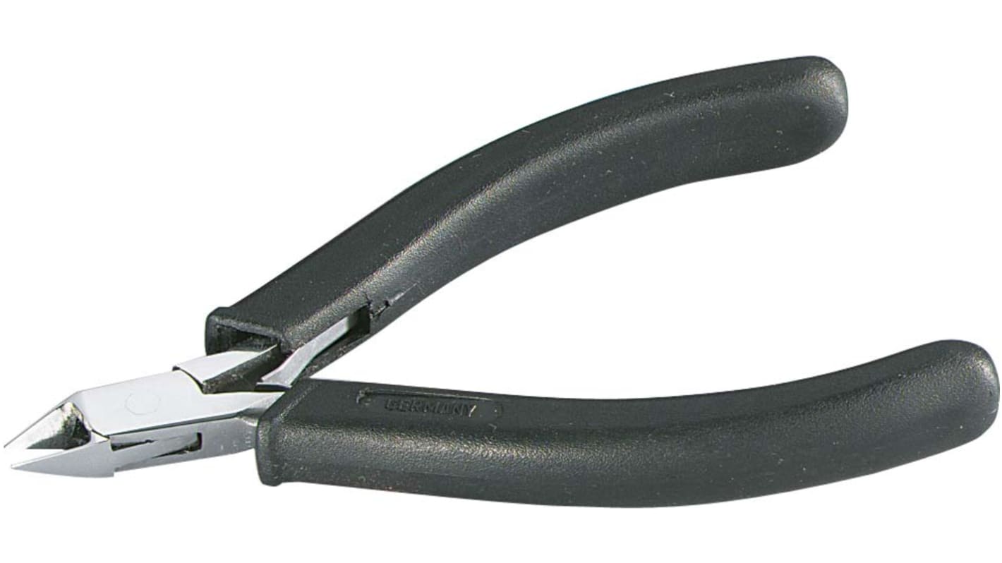 SAM Long Nose Pliers, 105 mm Overall, Flat, Straight Tip