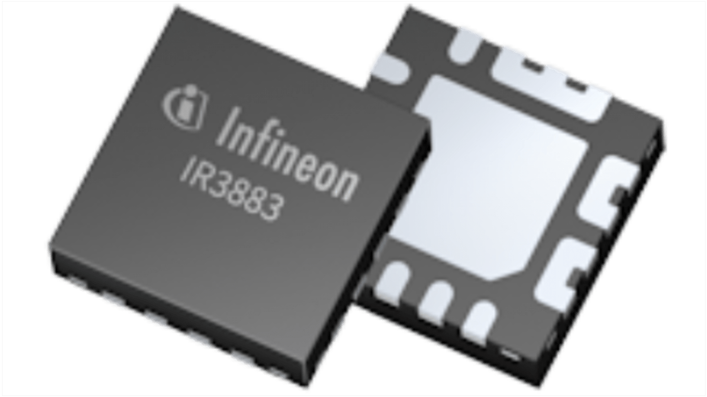 Infineon 同步降压调节器稳压芯片, 0.5 → 5 V输出, 3A最大输出, 单路输出, +1 → -1%精度