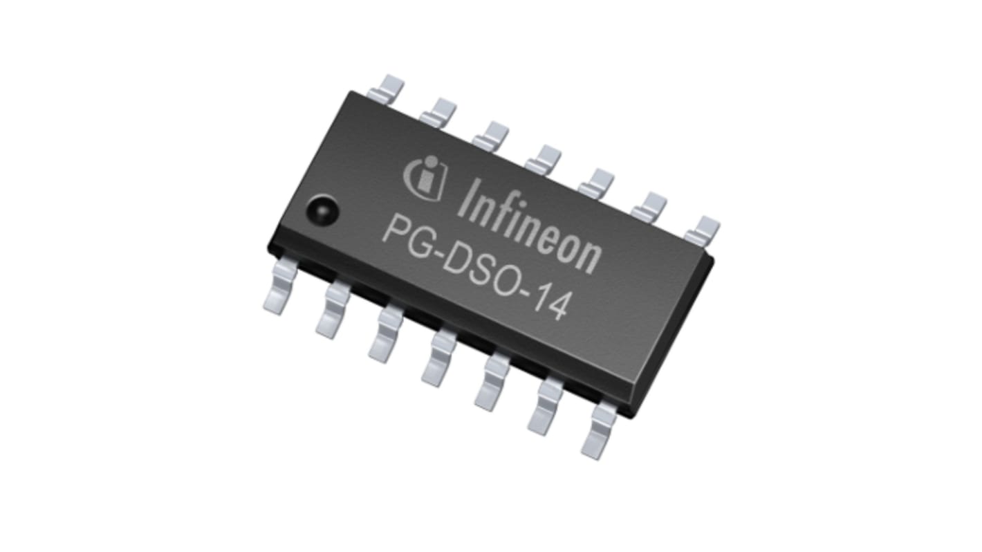 Modulo Driver gate 2ED21814S06JXUMA1, CMOS, LSTTL, 2,5 A, 10 → 20V, DSO