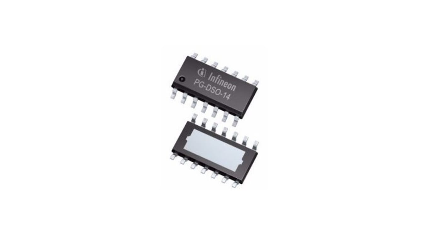 Interruttore di alimentazione Infineon High side, DSO, 14 pin, 28 V, 11A, 0.016Ω