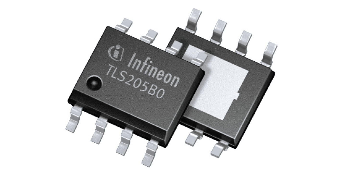 Infineon 线性稳压芯片, 3.3 V输出, 500mA最大输出, 双路输出, 2.5%精度