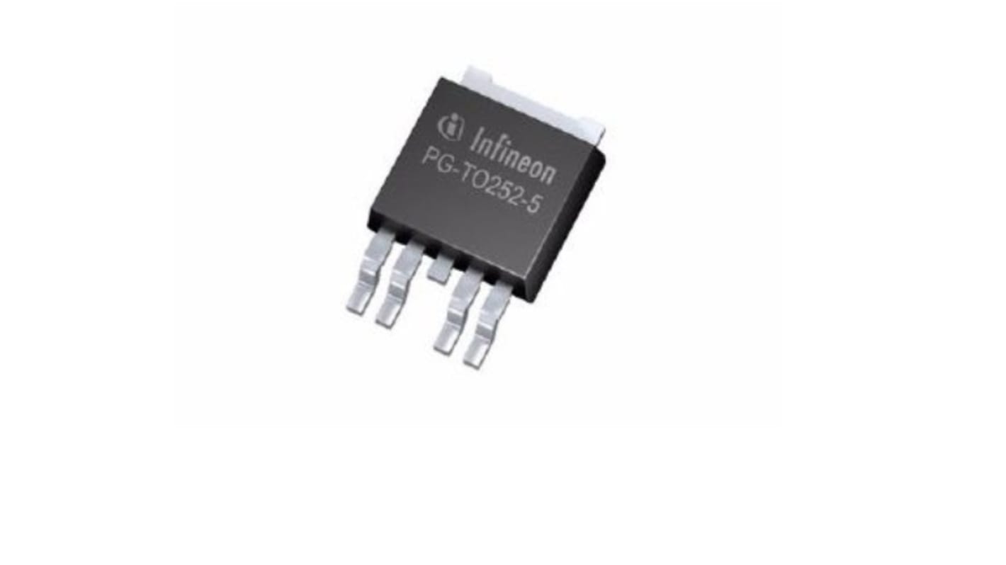 Infineon 线性稳压芯片, 5V输出, 500mA最大输出, 双路输出, ±2%精度