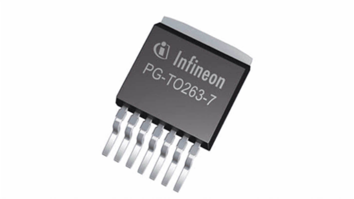 Infineon LDO稳压芯片, 5 V输出, 500mA最大输出, 双路输出, 2%精度