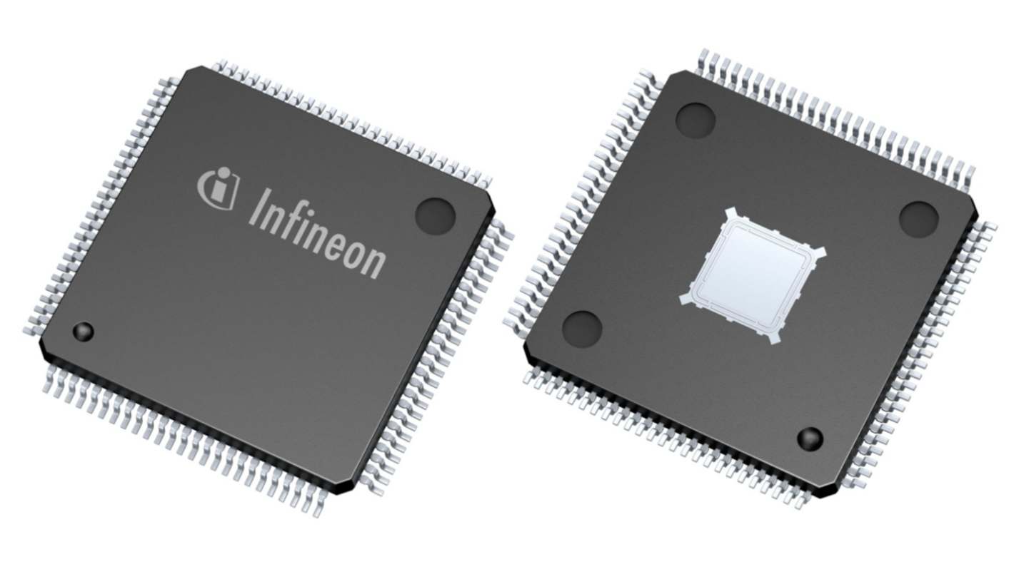 Infineon ARM Cortex M4, XMC4000 Microcontroller, 100-Pin LQFP