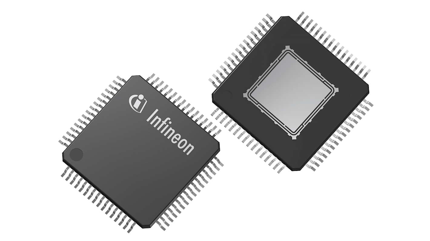 Infineon XMC4000单片机, ARM Cortex M4内核, 64针, TQFP