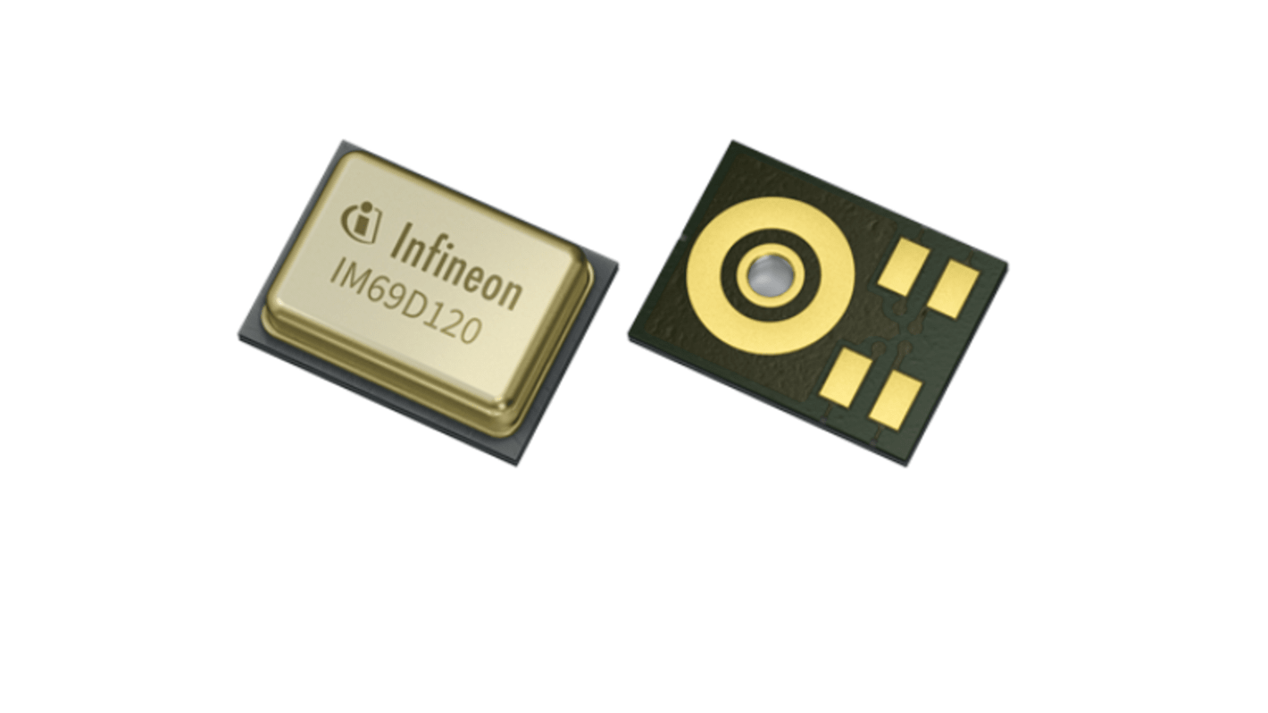 Infineon Microphone, Omni-Directional, Digital Output