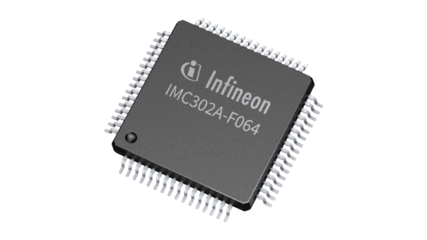 Infineon Motor Driver IC IMC302AF064XUMA1, PG-LQFP-64, 64-Pin, 5,5 V, BLDC, IMC300