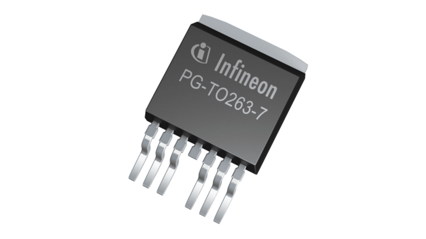 Infineon N-Channel MOSFET, 180 A, 100 V PG-TO263-7-3 IPB180N10S403ATMA1