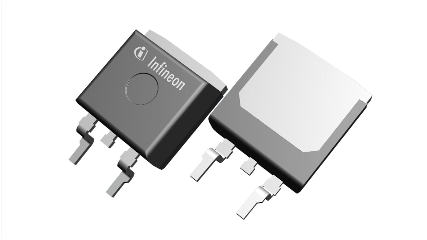 Infineon P-Channel MOSFET, 80 A, 40 V PG-TO263-3-2 IPB80P04P407ATMA2