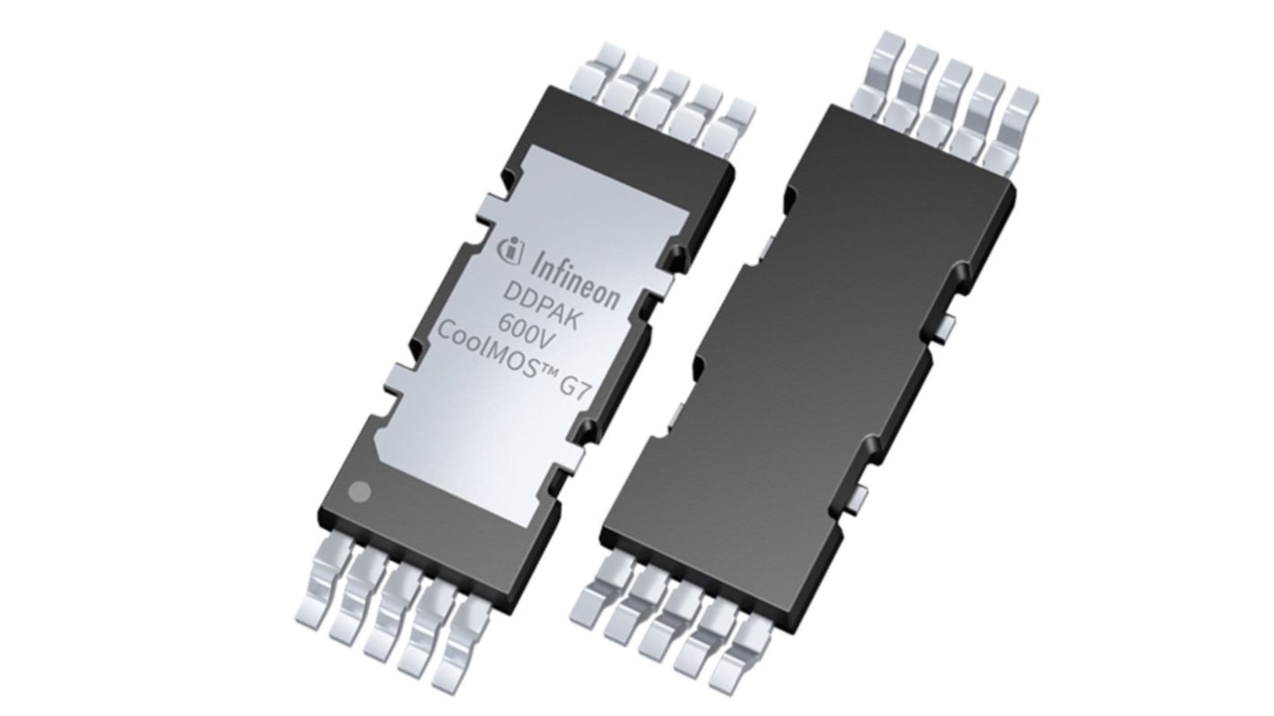 Infineon MOSFET, 20 A, 650 V PG-HDSOP-10 IPDD60R125G7XTMA1