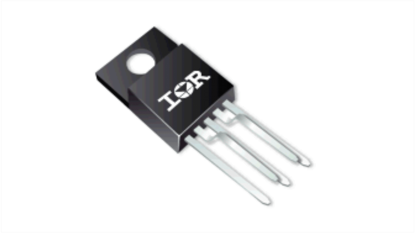 Infineon HEXFET MOSFET, 100 V TO-220 IRFI4212H-117PXKMA1
