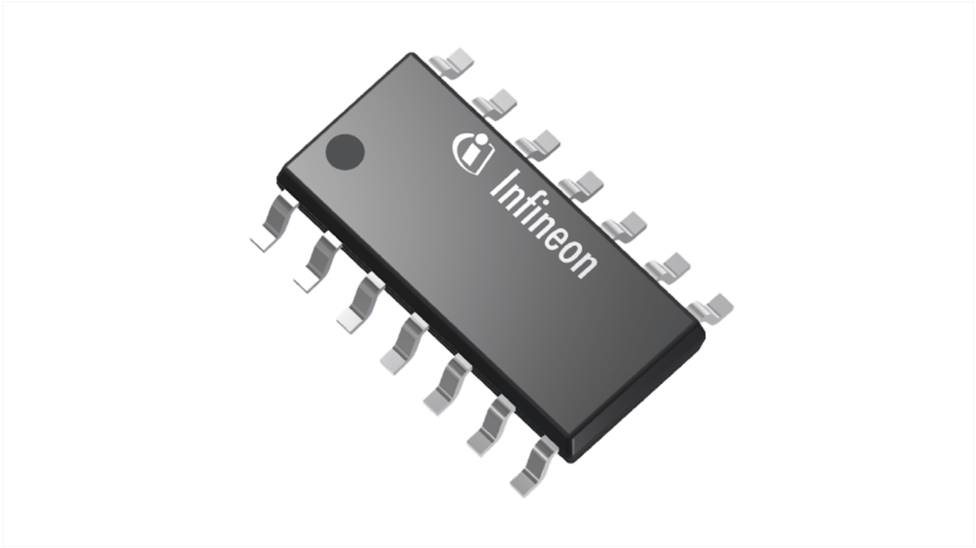 Infineon 线性稳压芯片, 1 V输出, 400mA最大输出, 双路输出