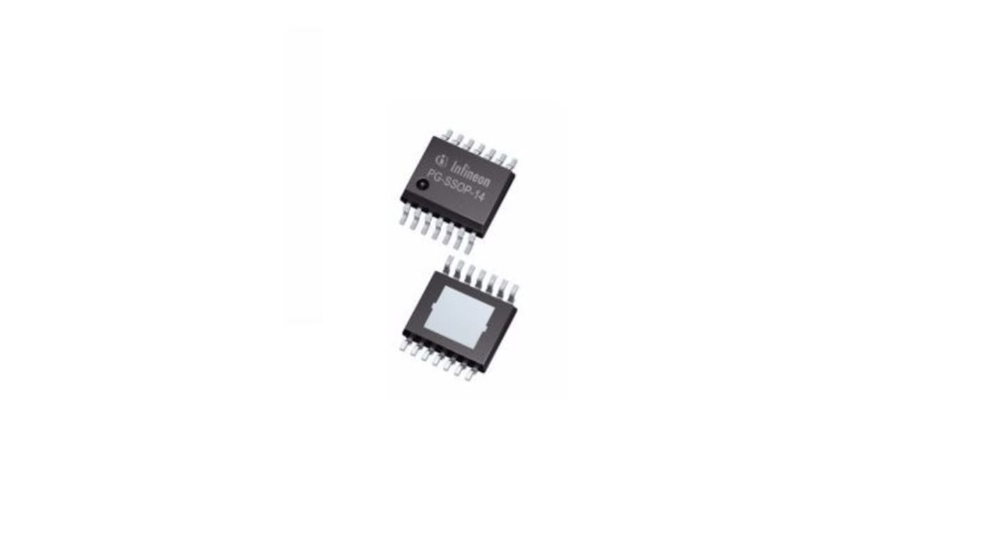Infineon 线性稳压芯片, 3.3V、5V输出, 400mA最大输出, 单路输出, SSOP, 14针, 2%精度