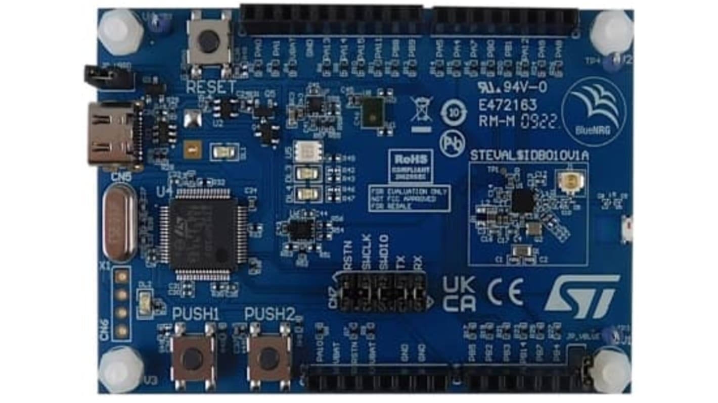 STマイクロ,  評価ボード, 評価ボード, 評価ボード, BlueNRG-LP 用, STEVAL-IDB010V1