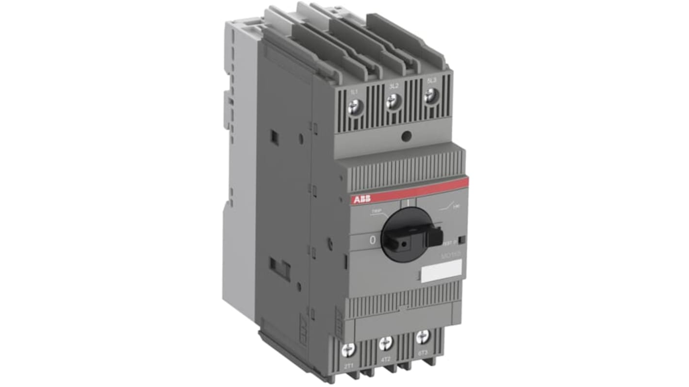 Arrancador de motor ABB MS/MO165, 20 A, 690 V ac, 7,5 kW, trifásico, IP10, IP20