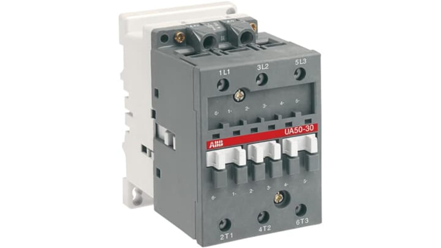 ABB UA 1SBL3 Contactor, 110 V Coil, 3-Pole, 3 NO