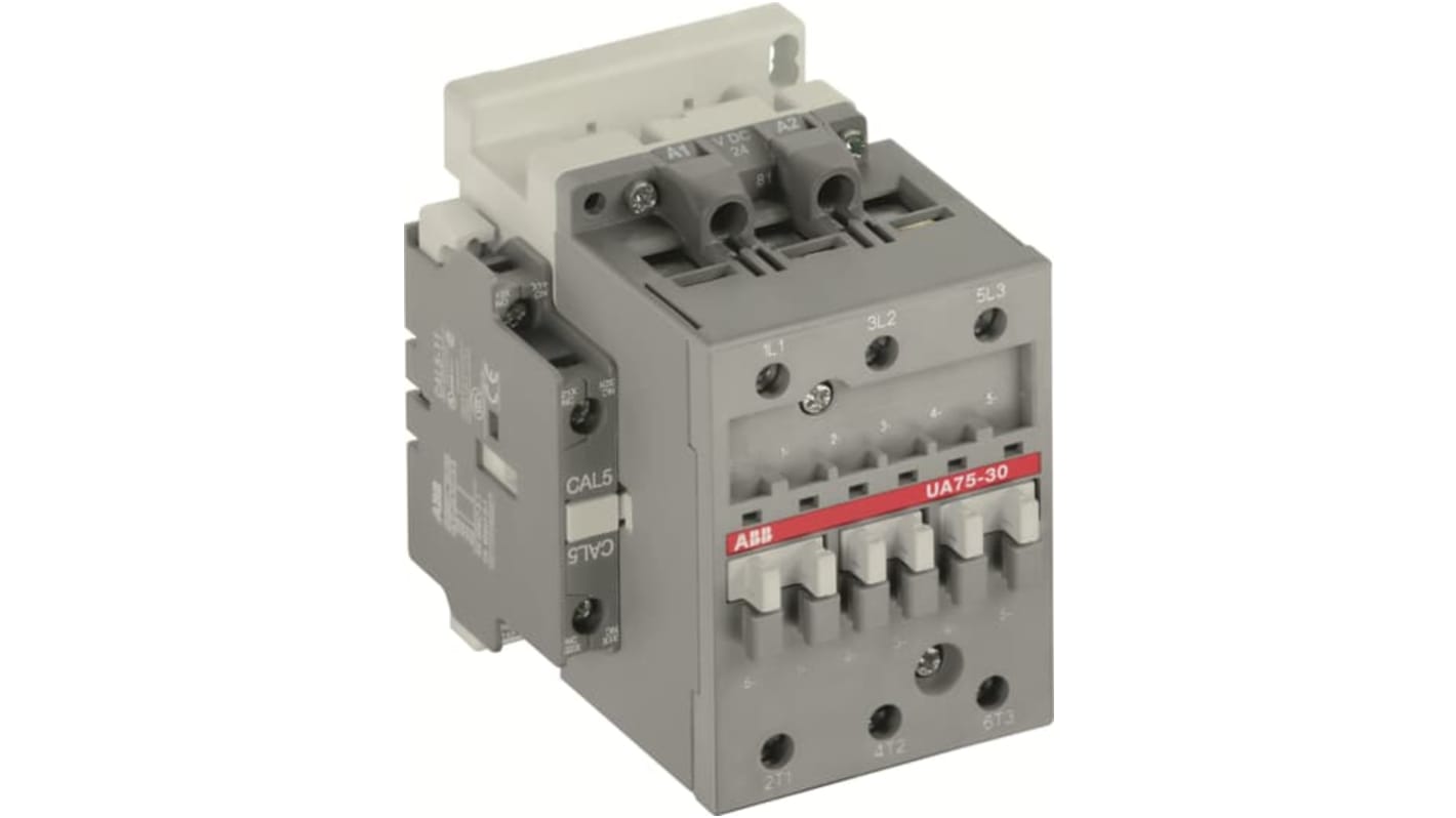 ABB UA 1SBL4 Contactor, 230 → 240 V Coil, 3-Pole, 4 A, 1 NC, 4 NO